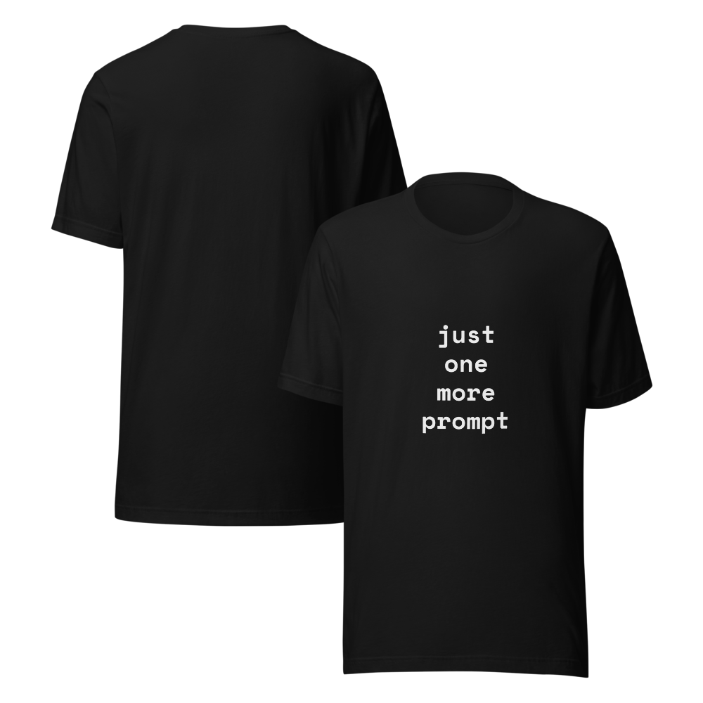 Unisex tee — front and back