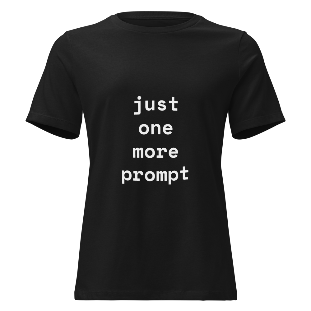 Women's relaxed tee — front